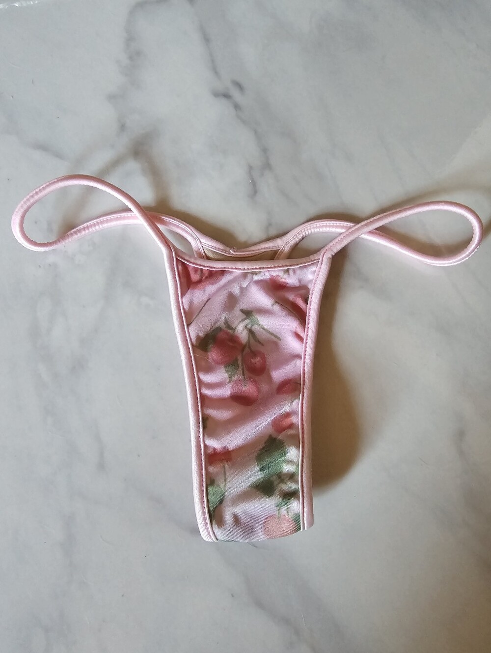 Women’s Pink Cherry Thong